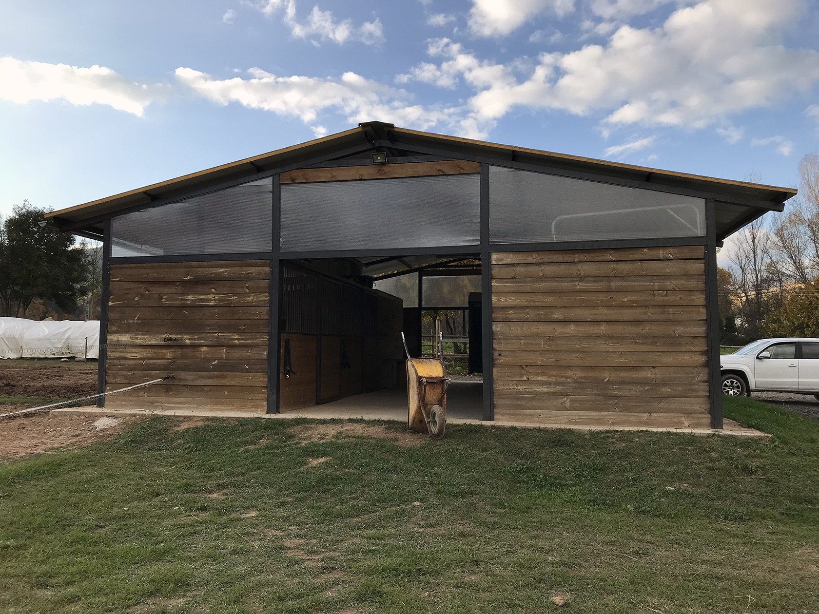 Aquesta és la construcció que s'ubica en sòl no urbanitzable i classificat com a paratge natural
