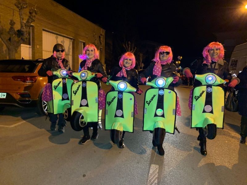 L'alcaldessa i dues regidores també van participar a la rua