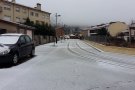 Tempesta de neu i calamarsa a Sant Pau de Segúries