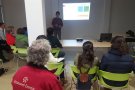 Estudiants de la Universitat d'Estocolm coneixen el projecte Smart Rural Grid a Vallfogona de Ripollès