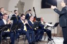 Estrena del Festival de Música de Ripoll amb la Cobla Sant Jordi-Ciutat de Barcelona i Albert Guinovart al piano
