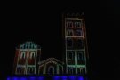 El mapping al Monestir torna a seduir Ripoll