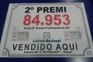 Ripoll ven el 84.953, segon premi de la Loteria Nacional d'aquest dissabte