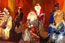 Tot i el fred, èxit del pessebre vivent de l'Escola Vedruna de Ripoll