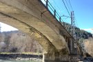 Ripoll demana a Adif que prioritzi el manteniment del pont del tren 