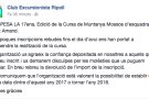 Se suspèn la 17a Cursa de Muntanya Mossos d'Esquadra per manca d'inscripcions