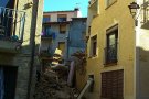 Dos ferits en l'esfondrament d'una casa a Llanars