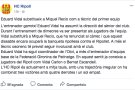Miquel Recio renuncia al càrrec d'entrenador de l'HC Ripoll