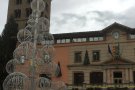 La Junta Electoral Central obliga a retirar la pancarta de «Democràcia» de la façana de l'ajuntament de Ripoll
