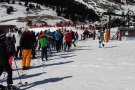 Satisfacció per la neu caiguda durant el febrer a Vall de Núria