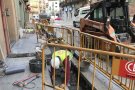 Unes obres en un col·lector compliquen la mobilitat a Ripoll