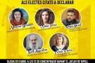 Es convoca una concentració per donar suport als electes citats a declarar el 26 d'abril