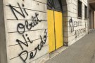 Apareixen pintades a l'antiga caserna de la Guàrdia Civil de Sant Joan