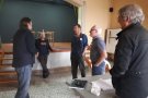 Jordi Coromina i Roger Pera fan la primera lectura de la nova obra de Ramon Madaula a Campelles 