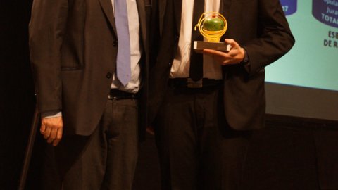 Joventut: l’hereu de Ripoll, Ramon Labró, amb el director de LERSA, Lluís Sabata