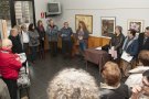 Inaugurada l’exposició col·lectiva per ajudar a la restauració de Santa Maria