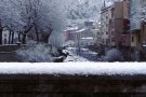 La neu ha arribat aquesta nit a cotes baixes a la comarca del Ripollès