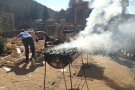 Els calçots invaeixen la Vila Vella de Sant Joan de les Abadesses
