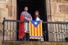 Per “Sant Jordi Penja l’Estelada” acció principal de Conca de Barberà per la Independència per la diada.