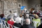 La portalada del monestir, protagonista del pregó de la festa major de Sant Eudald