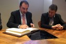 El conseller d'Interior, Ramon Espadaler, visita el Ripollès