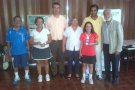 Campiones del dobles femení del II Open de Tennis Solidari de Cubelles