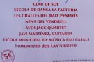 Concert solidari per garantir una bona alimentació a infants que es troben en una situació de vulnerabilitat