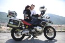 Una parella ripollesa complirà el somni d'anar de Barcelona a Sydney amb moto