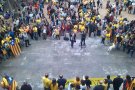 Places plenes per la protesta contra la suspensió del 9-N