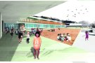 El Director General de Centres Públics Antoni Llobet anuncia a Campdevànol la licitació de les obres de la nova Escola Pirineu