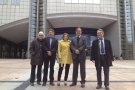 L'alcalde Jordi Munell a Brusel·les per donar ressò al procés català