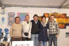 Cinc membres d'Artpirineus al Gran Mercat d'Art Contemporani de París
