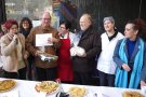 Truites contra la violència de gènere a la plaça de La Lira a Ripoll