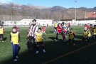 Entrenament conjunt de tots els equips del Club Esportiu Abadessenc