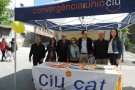 CiU de Ribes comença la campanya al mercat setmanal