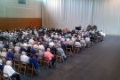 Més de 400 persones assisteixen a la cerimònia de comiat de Berta Badà