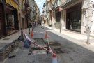 Actuació d'urgència al carrer València de Camprodon