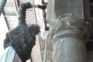 Recta final de la restauració del pòrtic de Sant Mateu 