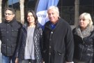 La candidata d'Unió per Girona, Montse Surroca, de campanya a Ripoll