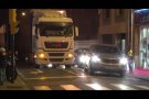 Un camió avariat provoca retencions al centre de Ripoll