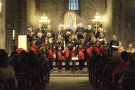 El Monestir de Ripoll s'omple de la veu de les Corals de la vila
