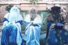 Ses Majestats els Reis d'Orient arriben a la comarca del Ripollès acompanyats de pluja i neu
