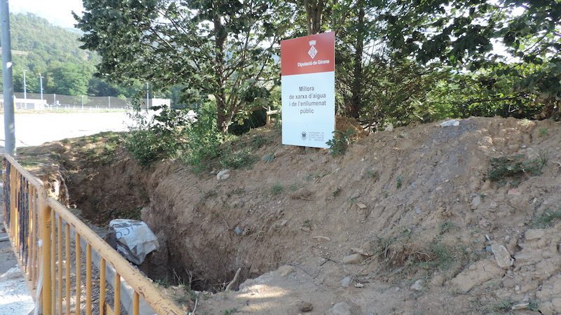 Una de les actuacions a la Coromina del Bac