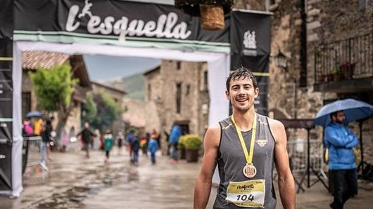 Eric Moya, guanyador de l'última edició de l'Esquella de Pardines clàssica