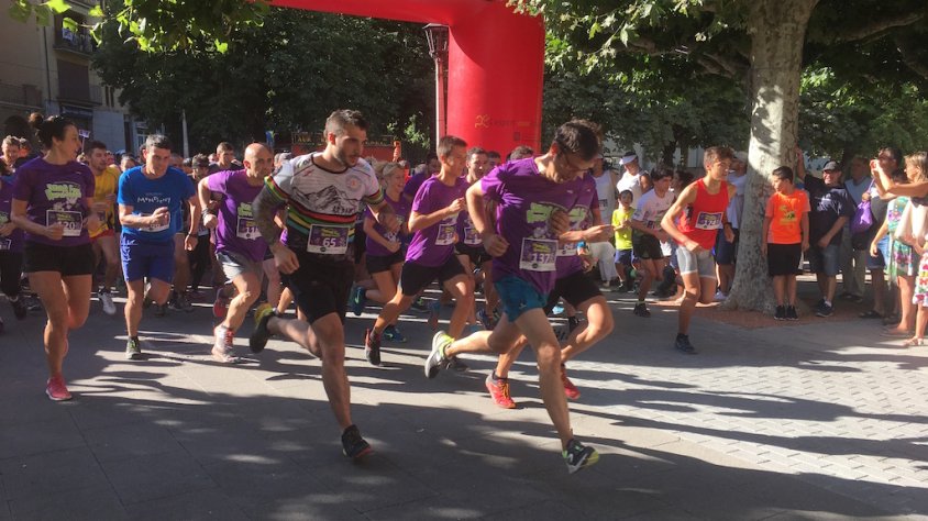 La sortida de l'Anar Fent Rural Running de dissabte