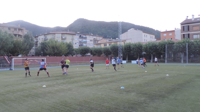 El primer entrenament del Ripollès RC 2019/20