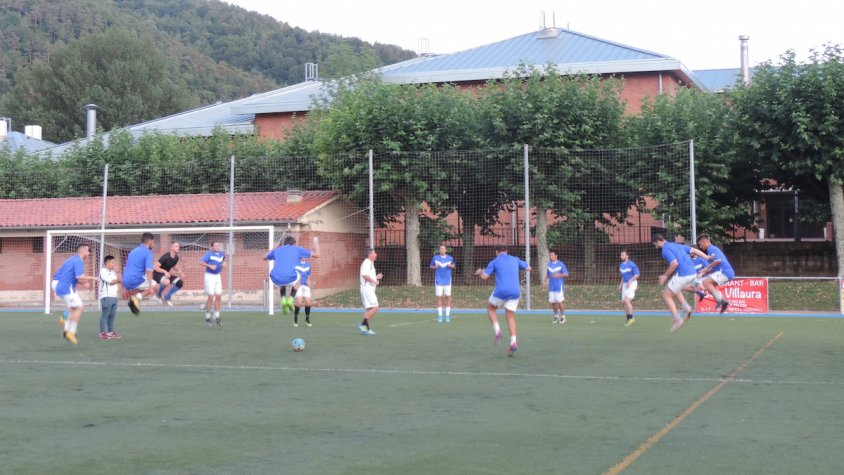 Primer entrenament del CF Ripoll 2019/20 aquest dimarts