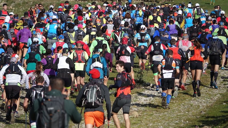 Gran afluència de corredors durant la setena edició de la cursa, l'any passat