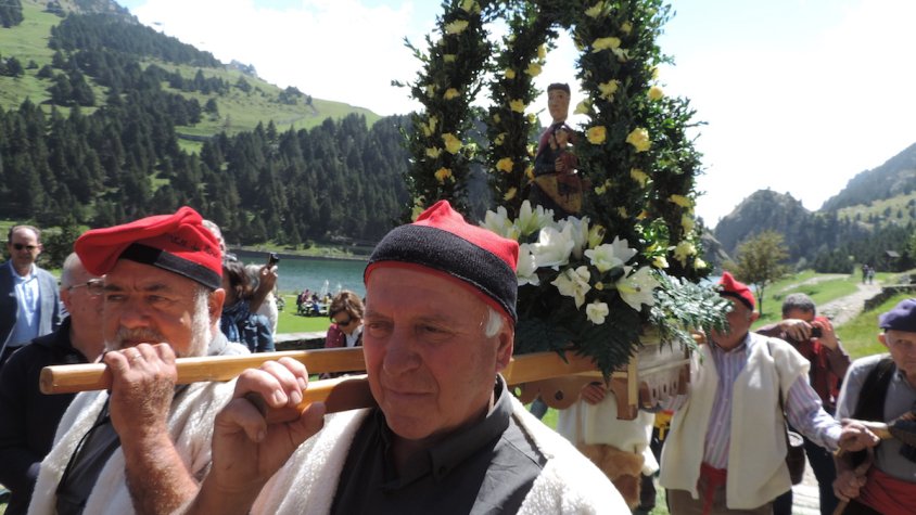 Els pastors són homenatjats durant la festa de Sant Gil