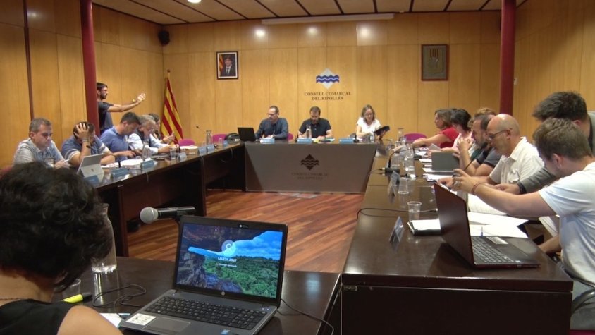 Ple al Consell Comarcal del Ripollès aquest dimarts